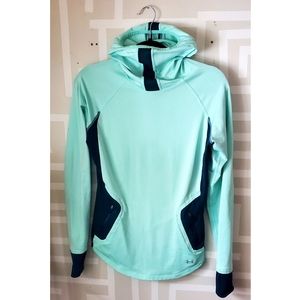 Under Armour Mint Green Hooded Long Sleeve SM/P